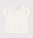 Blusa de gasa de algodón ecológico de bebé