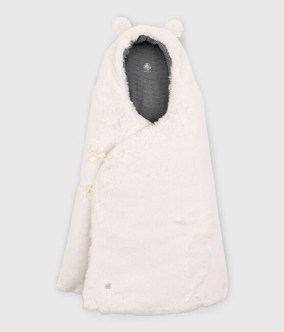 Nido de ángel de bebé de sherpa blanco MARSHMALLOW