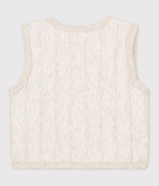 Chaleco de túbico acolchado de bebé beige MONTELIMAR CHINE