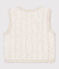Chaleco de túbico acolchado de bebé beige MONTELIMAR CHINE