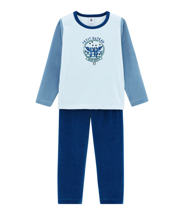 Pijama para ni&ntilde;o azul/multicolor