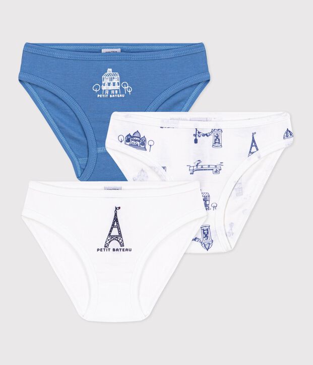 Lot de 3 culottes en coton multicolor