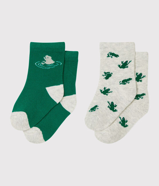 Lote de 2 pares de calcetines bebé niño variante 1