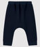 Pantalón de felpa de bebé niño azul SMOKING