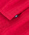 Vestido infantil de algod&oacute;n sin mangas rojo