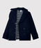 Chaquetón de lana de mujer azul SMOKING