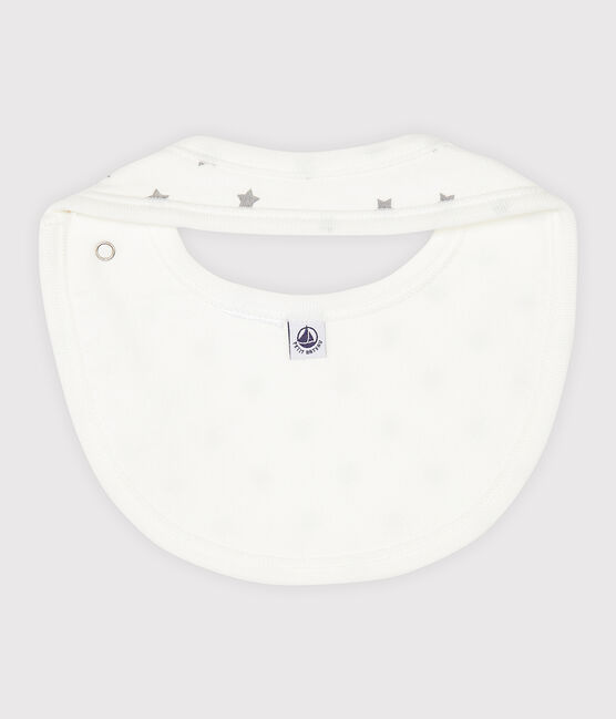 Babero little star blanco MARSHMALLOW/blanco MULTICO