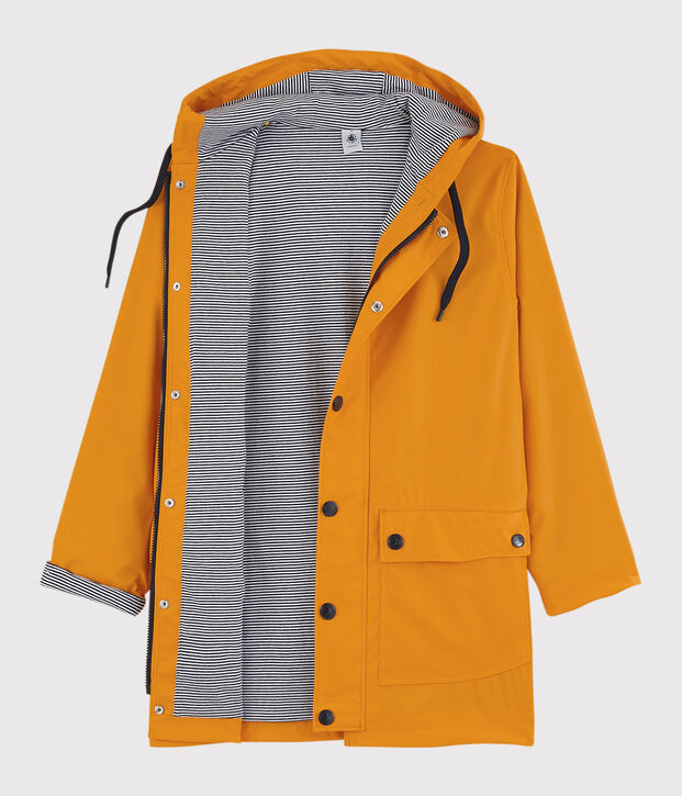 Chubasquero emblem&aacute;tico unisex amarillo