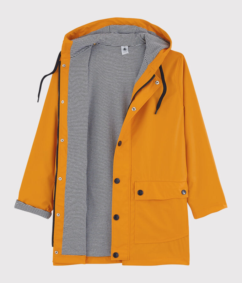 Chubasquero emblem&aacute;tico unisex amarillo