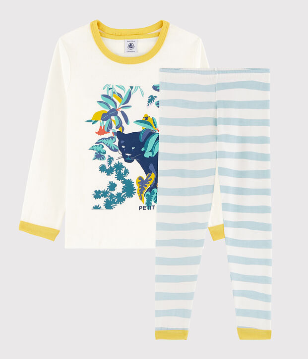 Juego de dos pijamas de punto para ni&ntilde;o peque&ntilde;o multicolor
