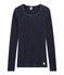 Camiseta cálida de mujer azul SMOKING