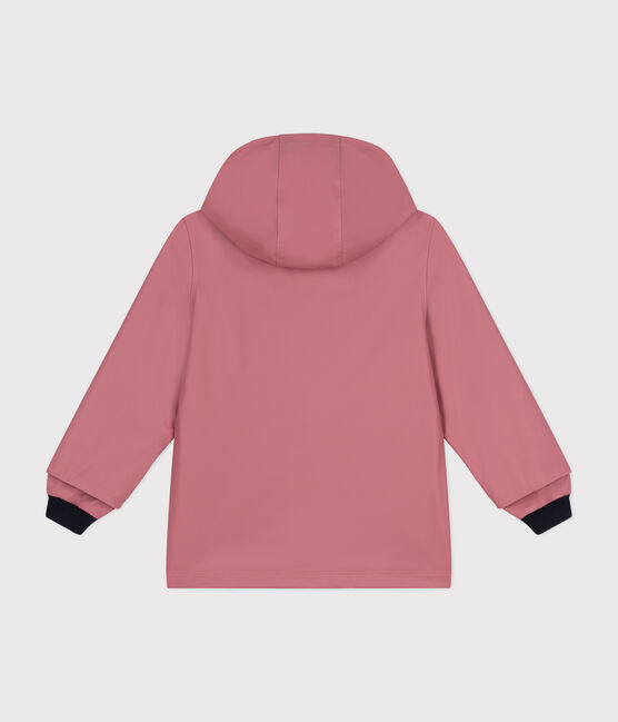 Impermeable emblemático reciclado para niña/niño rosa ROSEWOOD