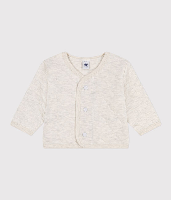 Cárdigan de túbico acolchado para bebé beige MONTELIMAR CHINE