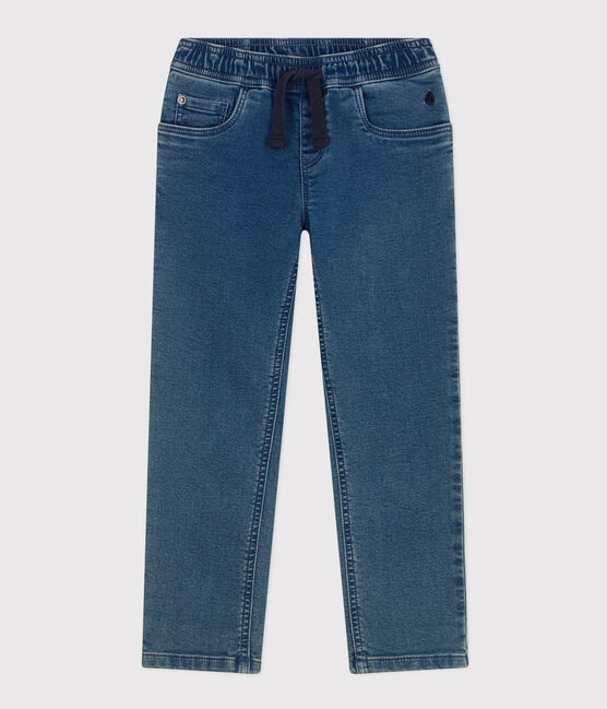 Pantalón vaquero regular para niño azul BLEU DELAVE