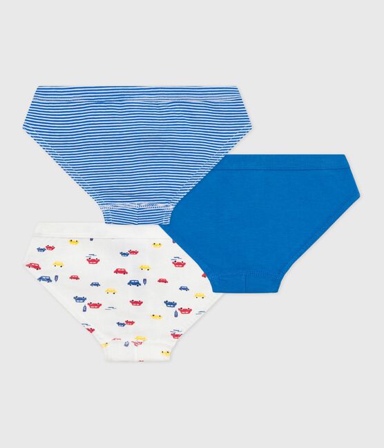 Juego de slips infantiles de algodón con estampado de coches variante 1