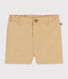 Pantalón corto de sarga de bebé