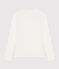Camiseta L'ICONIQUE de algodón de punto «cocotte» para mujer blanco ECUME