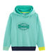 Sudadera infantil con capucha de punto