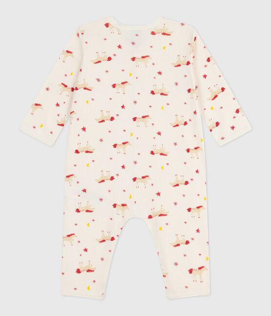 Pijama sin pies de algodón con estampado de caballo para bebé MILK/ MULTICO