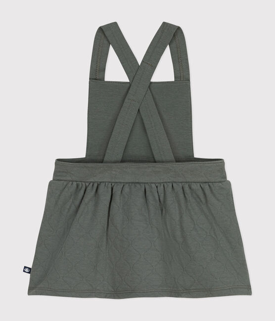 Vestido sin mangas de túbico acolchado para bebé verde THUYA
