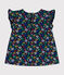 Blusa sin mangas de jersey para bebé azul MEDIEVAL/blanco MULTICO