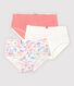 Lote de 3 culottes con estampado de jungla de niña