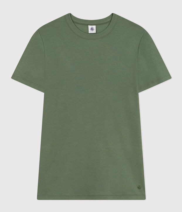 Camiseta L'ICONIQUE de algod&oacute;n con cuello redondo para mujer verde