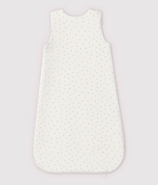 Saco blanco de bebé de tejido túbico de algodón orgánico blanco MARSHMALLOW/blanco MULTICO