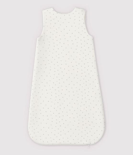 Saco blanco de bebé de tejido túbico de algodón orgánico blanco MARSHMALLOW/blanco MULTICO