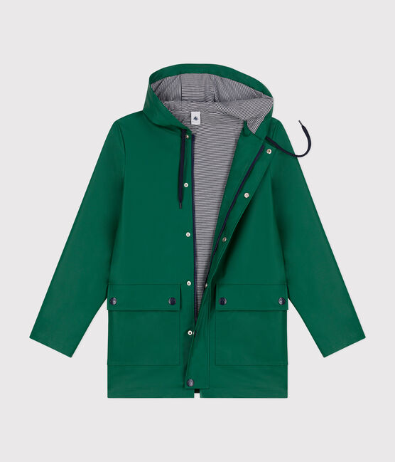 Chubasquero emblemático unisex verde JARDIN