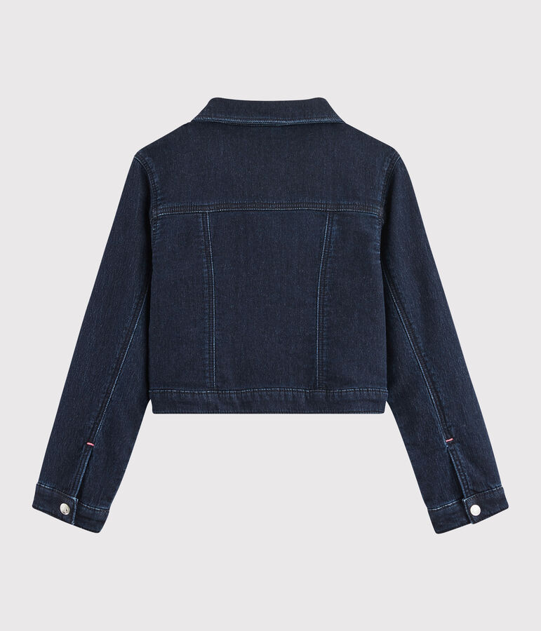 Chaqueta vaquera para ni&ntilde;a azul DENIM BLEU FONCE