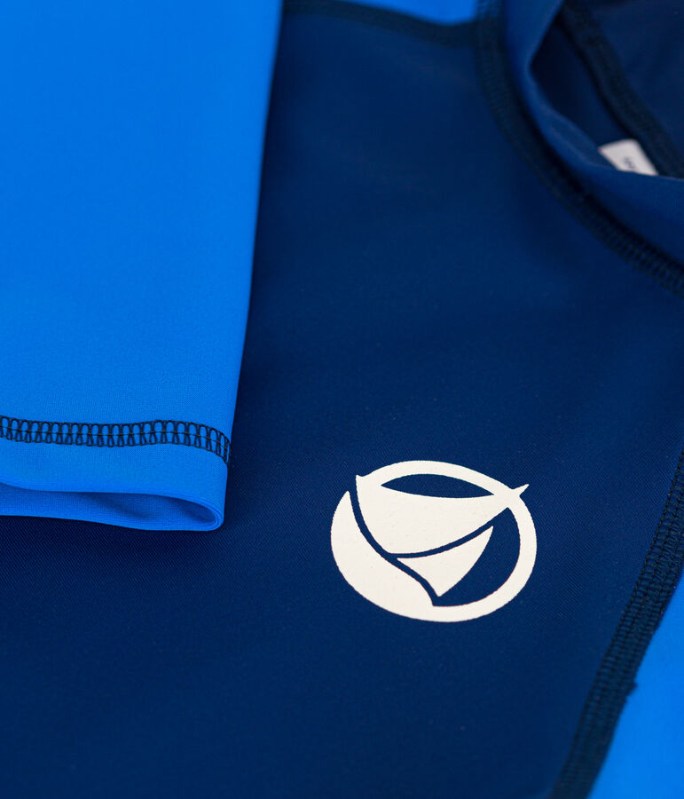 Camiseta anti-UV azul