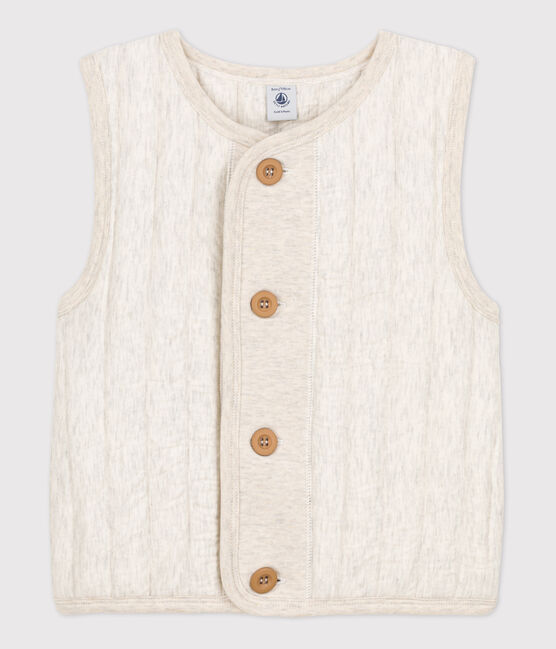 Chaleco de túbico de niña/niño beige MONTELIMAR CHINE