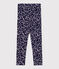 Leggings infantiles de algodón estampado azul SOIR/ MULTICO