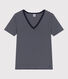Camiseta Icónica de algodón a rayas para mujer