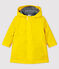 Chubasquero acolchado para bebé niña/niño amarillo JAUNE