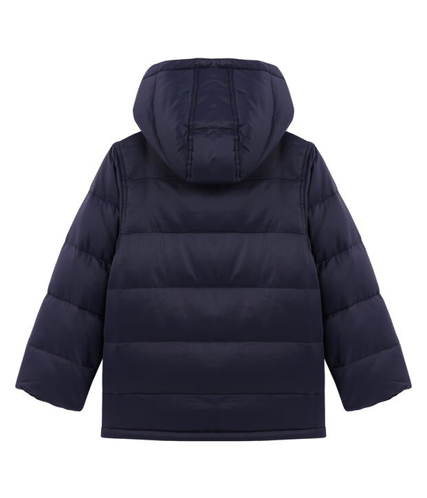 Anorak de ni&ntilde;o deperlante forrada azul