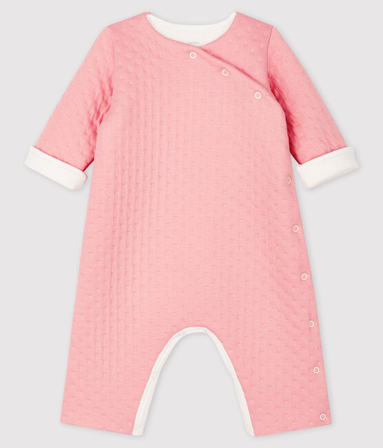 Mono largo para bebé de túbico acolchado rosa CHARME