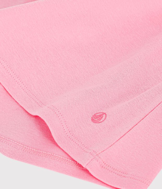 Camiseta lisa de algod&oacute;n de manga corta para mujer CHARMI