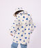 Chubasquero ic&oacute;nico infantil azul/azul