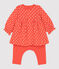 Vestido de lunares de bebé de niña de algodón orgánico OURSIN/ ECUME
