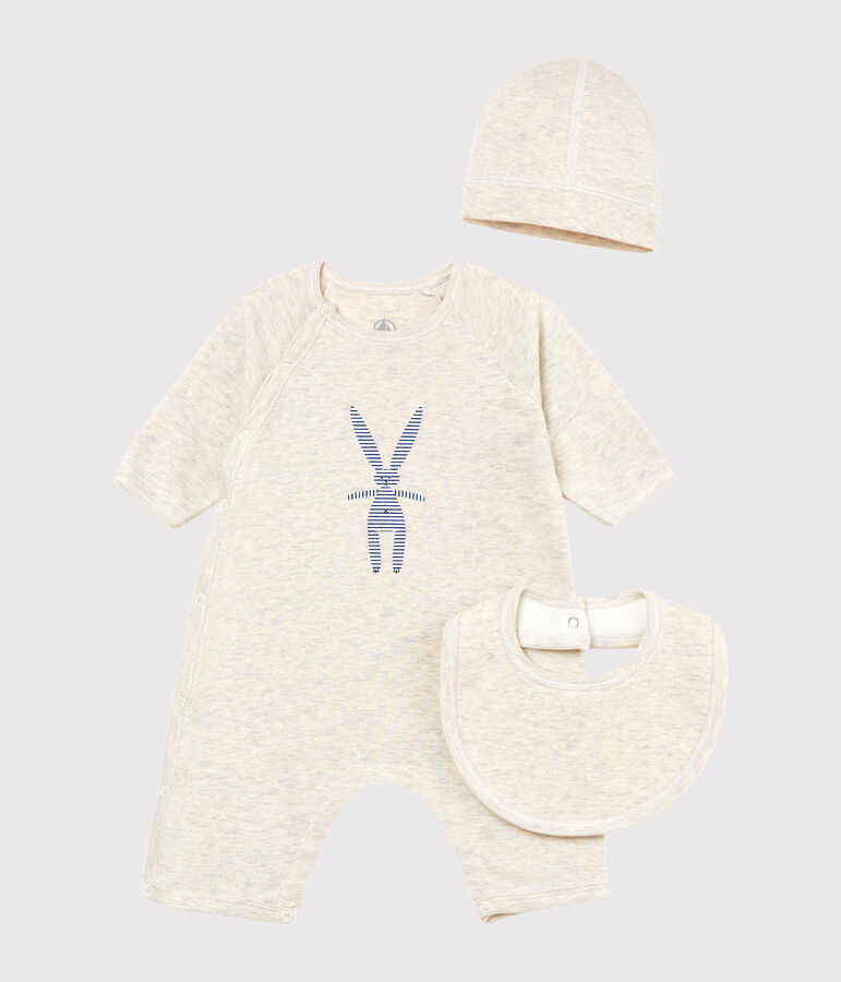 Estuche regalo 3 piezas para beb&eacute; unisex variante 2