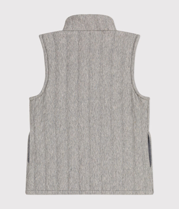 Chaleco de t&uacute;bico para ni&ntilde;o/a gris