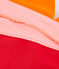 Traje de baño de 2 piezas ecorresponsable para niña naranja TIGER/blanco MULTICO