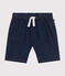 Shorts de tejido vaquero ligero para niña azul DENIM