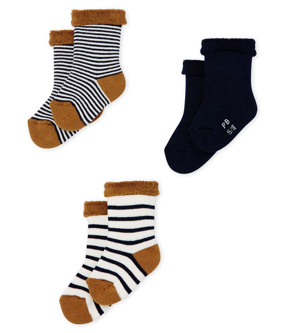 Lote que se compone de 3 pares de calcetines, mullidos y cómodos. variante 3
