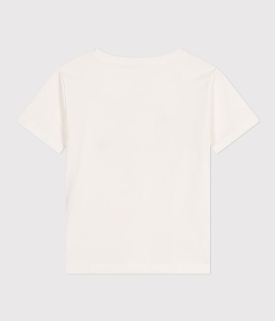 Camiseta de jersey ligero para niño blanco MARSHMALLOW