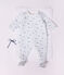 Pijama de t&uacute;bico con estampado de zorro para beb&eacute; blanco/multicolor