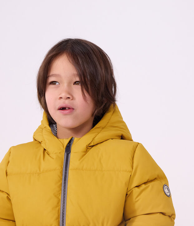 Plum&iacute;fero infantil liso amarillo