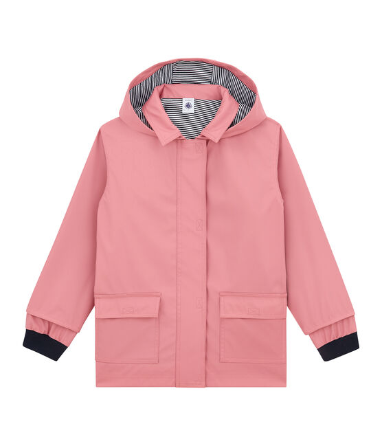 Chubasquero icónico para niña rosa CHEEK